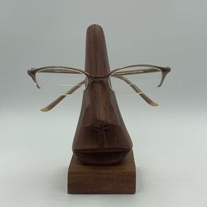 Vintage Kenmark Brown Oval Half Rim Sunglasses